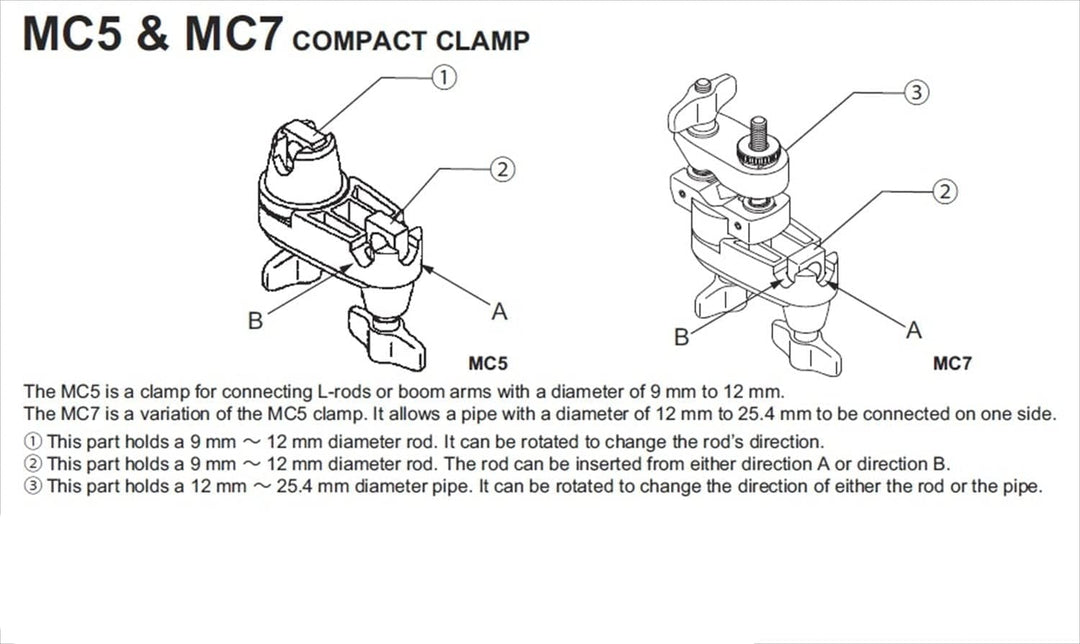 Tama MC5 Compact Clamp