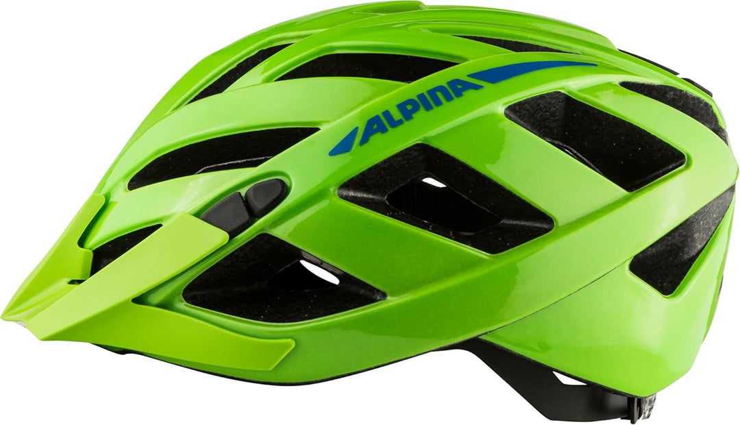 ALPINA PANOMA - Reflektierender & Optimal Belüfteter Fahrradhelm Mit Fliegennetz & Nachrüstbarem LED