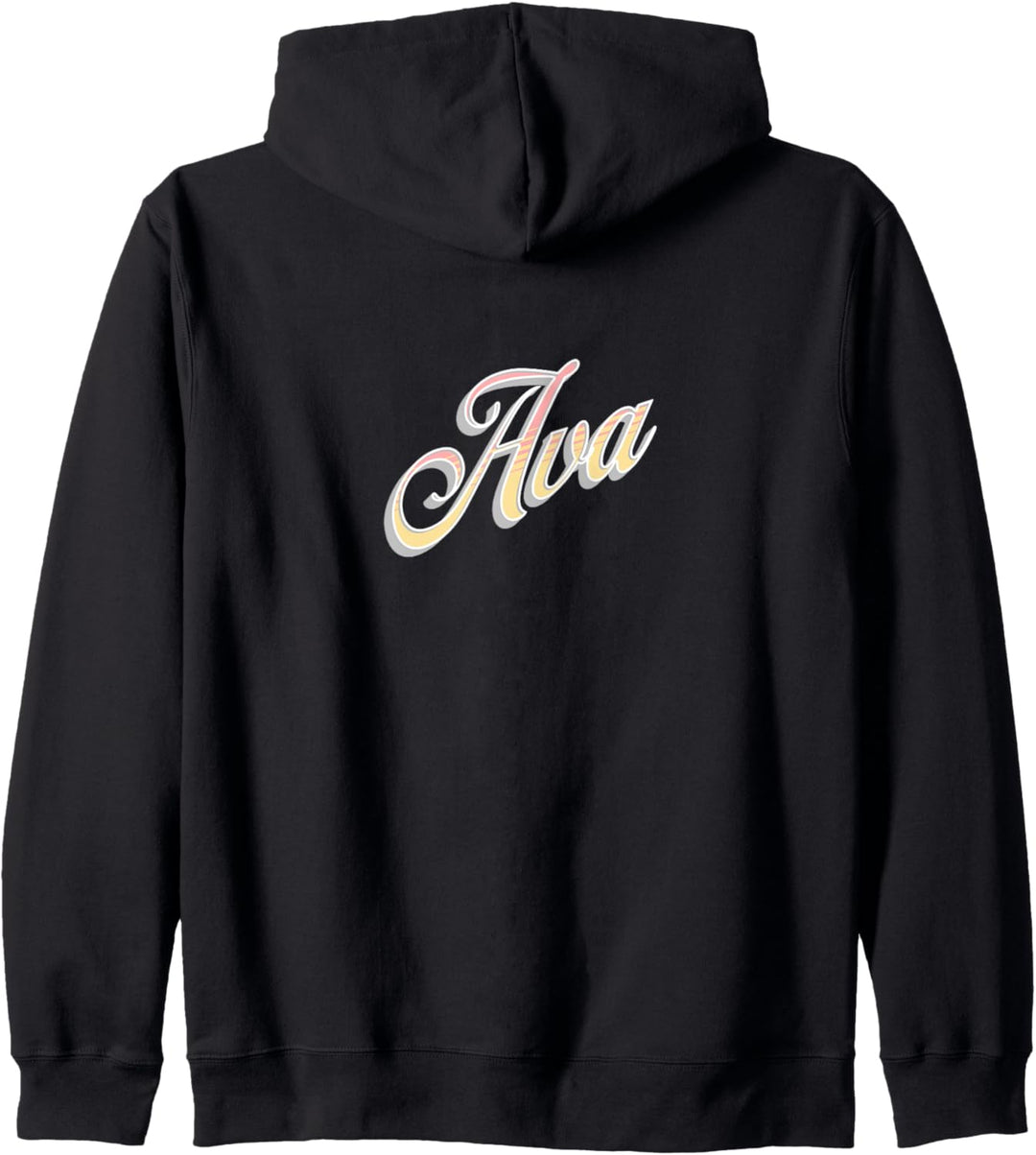 Ava, der Name. Kapuzenjacke