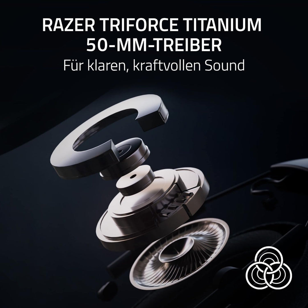 Razer BlackShark V2 Pro (Xbox) - Kabelloses Konsolen E-Sport Headset für Xbox S-X & One (Triforce 50