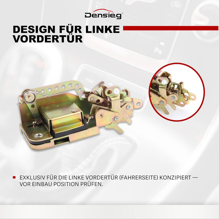 Türschloss vorne links passend für VW Transporter T4 &amp; Caravelle (1990–2003) | Ersetzt OE 701837015D
