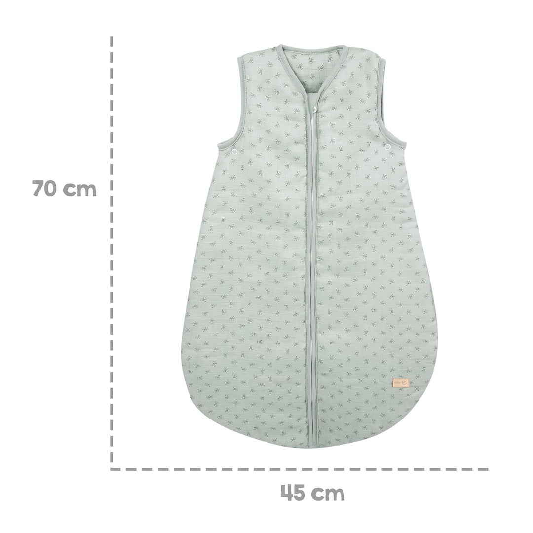 roba Babyschlafsack Lil Planet für Neugeborene - 70 cm - Ganzjahres Schlafsack aus Bio Baumwolle - M