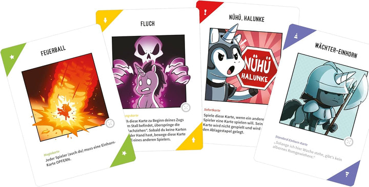 Unstable Games, Unstable Unicorns – Legendäre Einhörner, Erweiterung, Partyspiel, Kartenspiel, 2-8 S