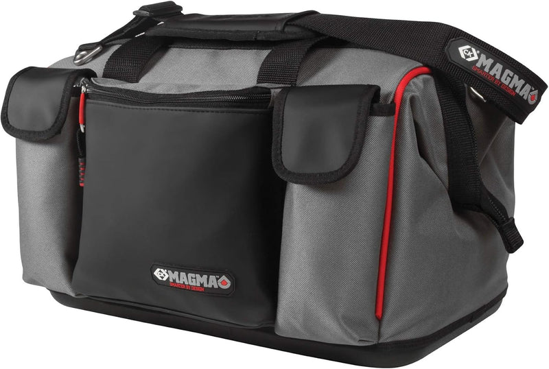 C.K MAGMA MA2627A Werkzeugtasche, 100% Polyester, schwarz, grau, 420x280x280 mm, 420x280x280 mm