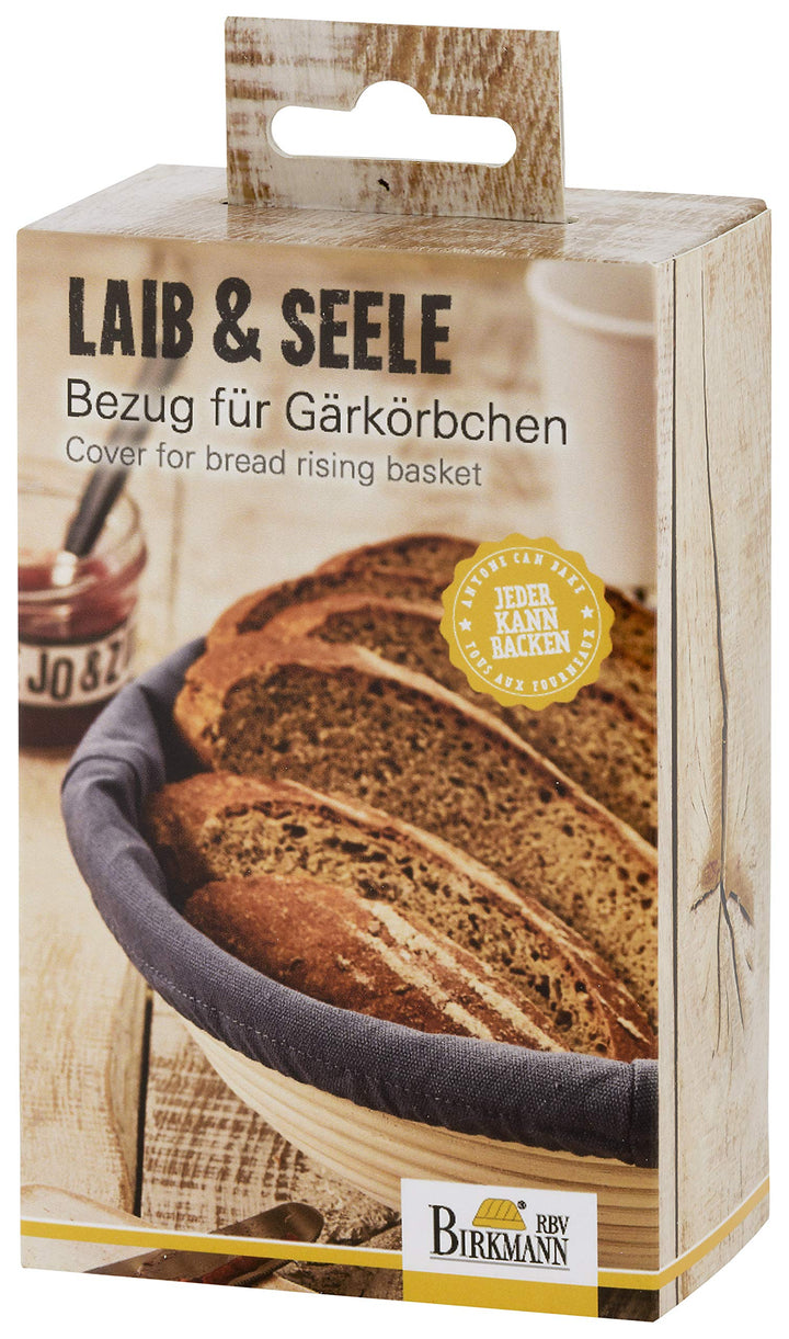 RBV Birkmann, 700703, Laib und Seele, Bezug für Gärkörbchen, rund, gross