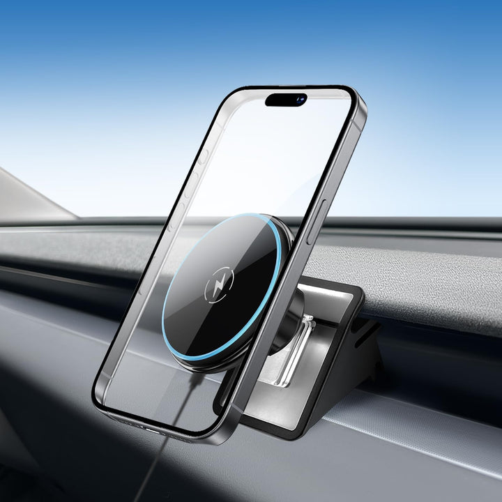Qi2 Zertifiziert 15W Handyhalterung für Tesla Model Y 2025-2026 und Model 3 2024-2026 Handyhalter Au