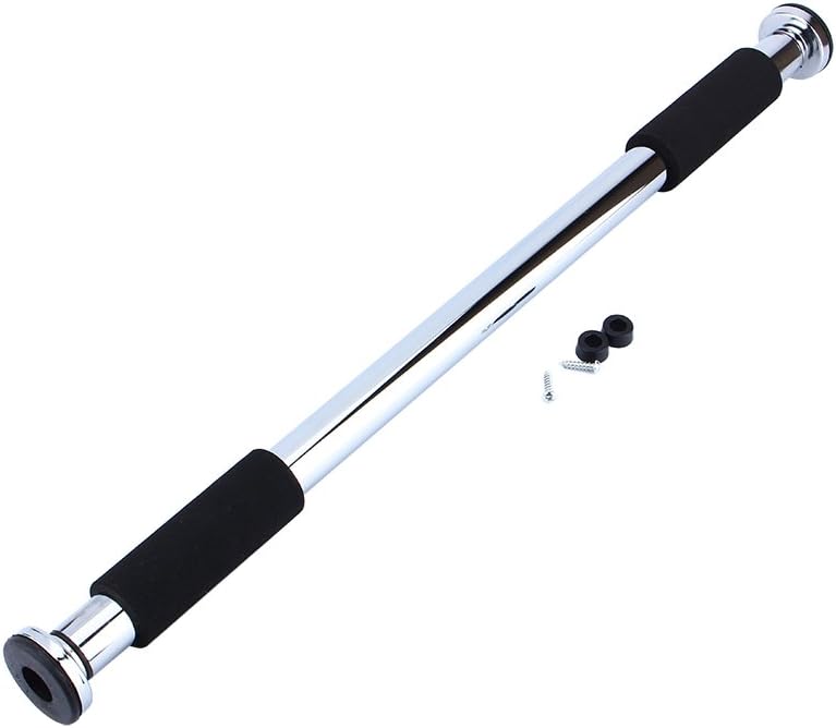 Übungsstange Klimmzugstange 62-100cm verstellbare Innentür horizontale Stange hochziehbare–Pull Up S