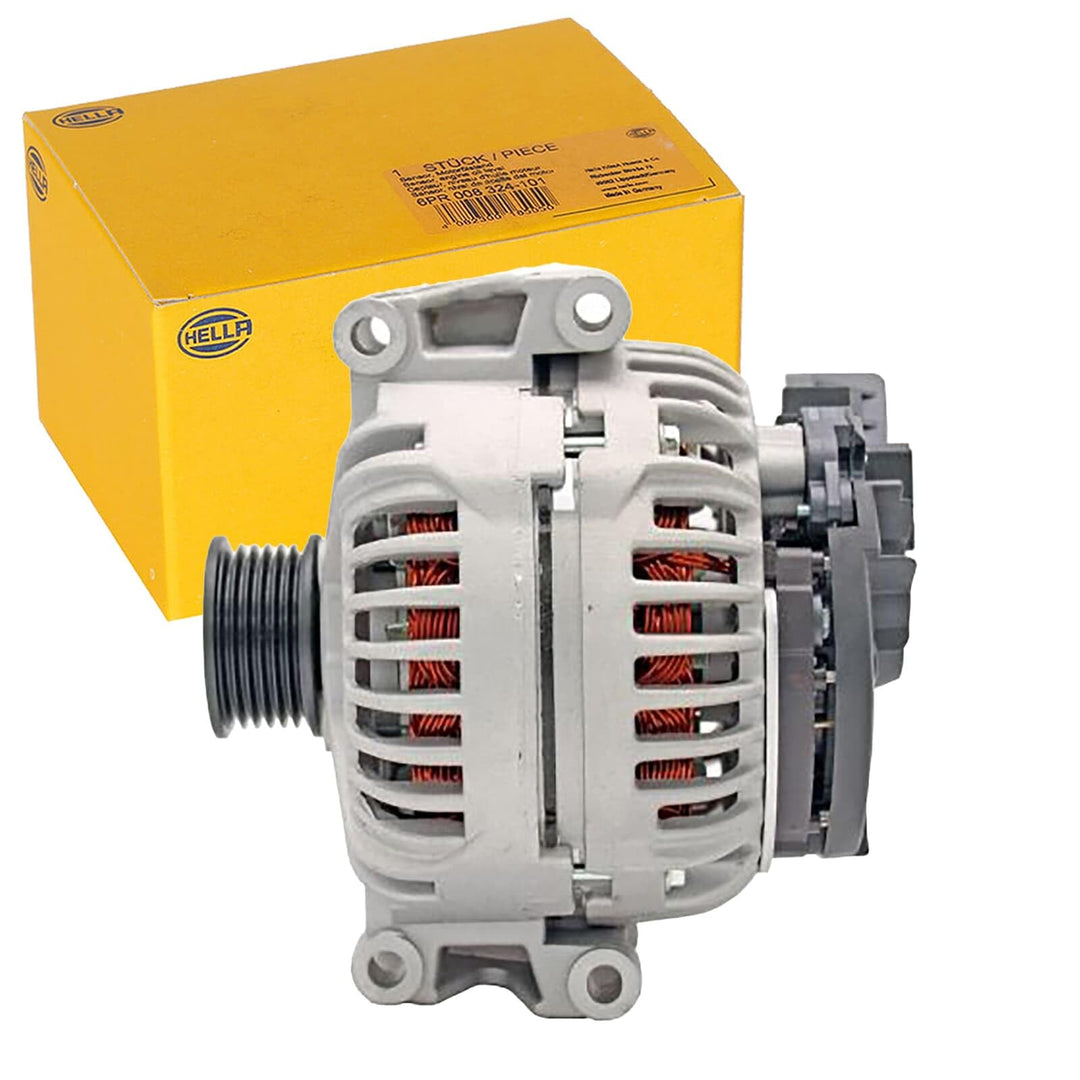 HELLA - Generator/Lichtmaschine - 14V - 180A - für u.a. Mercedes-Benz M-Class (W164) - 8EL 015 630-0