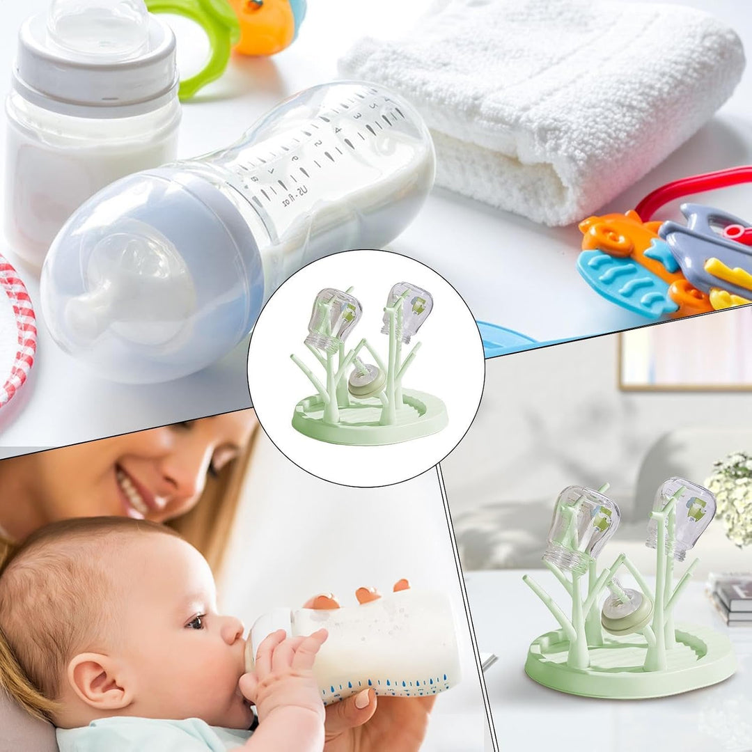 Baby Flaschenregal | Flaschentrockner Rack mit Baumform Design - Schöner Flaschentrockner Rack Flasc