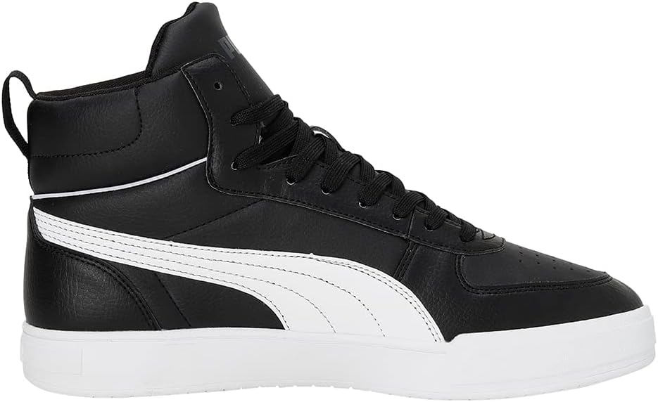 Puma Jungen Puma Caven 2.0 MidSneaker 44.5 EU Puma Black Puma White Puma Team Gold Ebony, 44.5 EU Pu