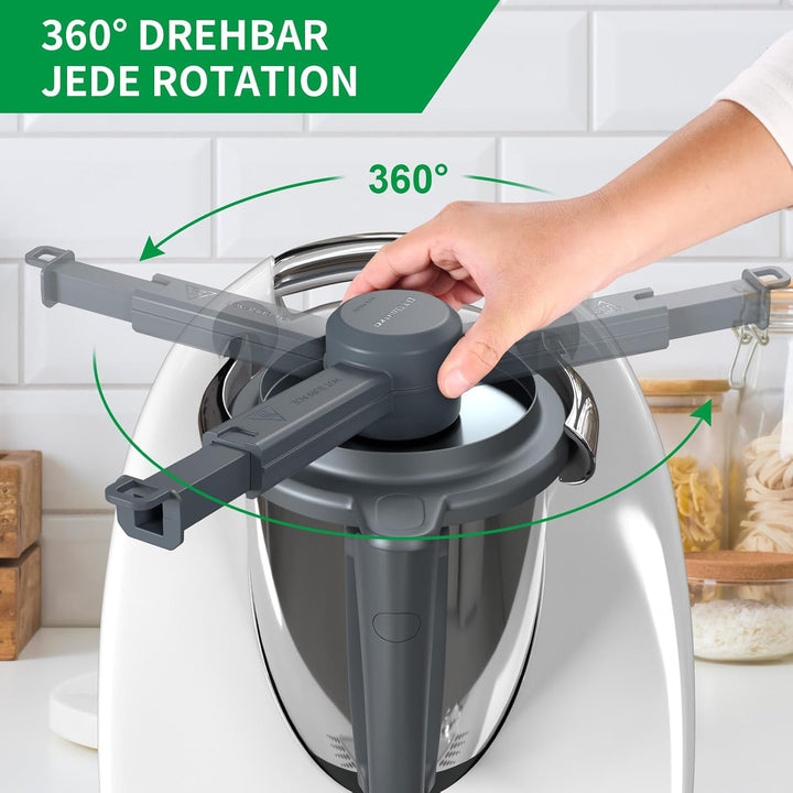 Dampfumleiter für Thermomix TM5 TM6 TM31 TM21, Dampfableiter für Küchen Hängeschränke Schutz, Dampf