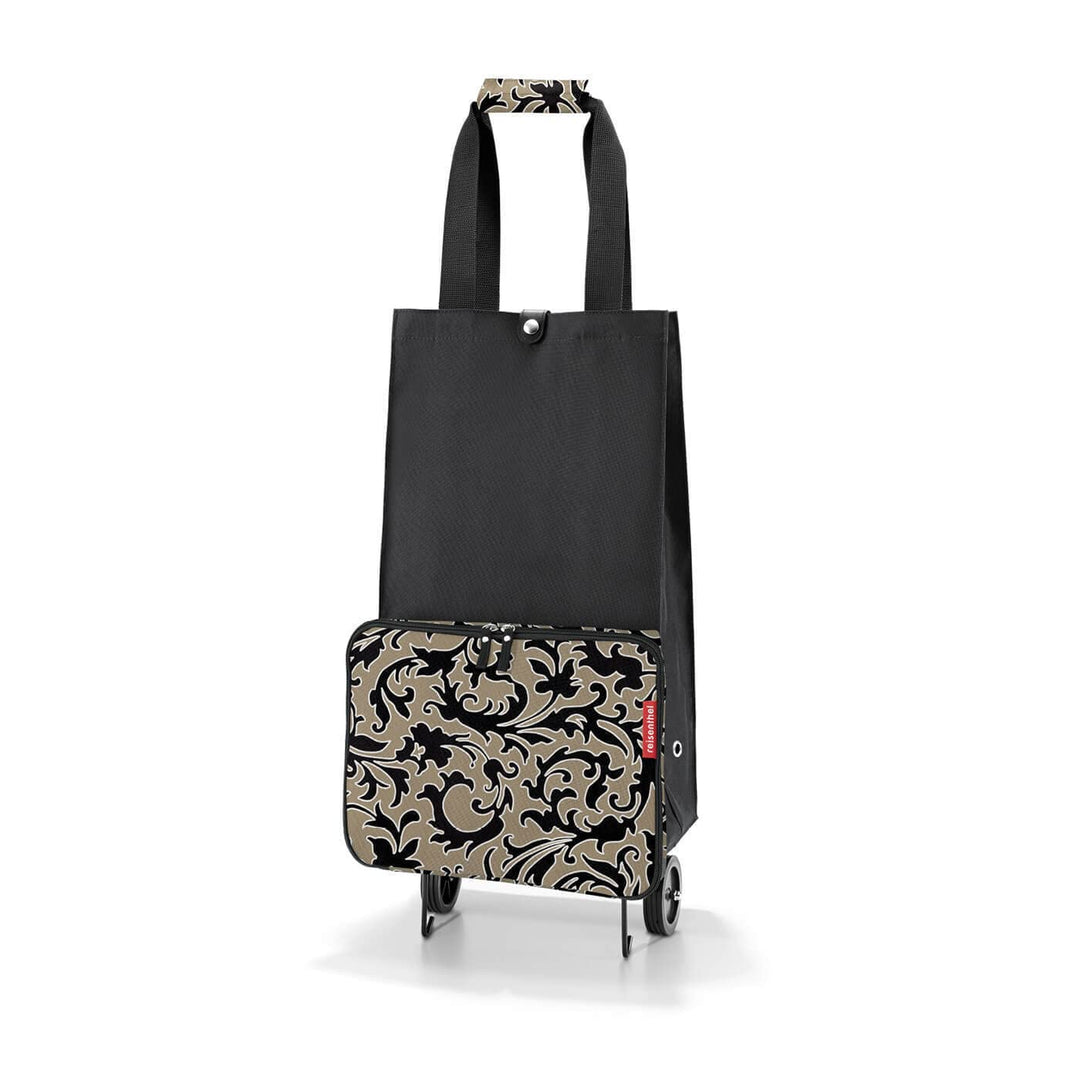 reisenthel foldabletrolley - Faltbarer, kompakter Einkaufswagen - einfach zu verstauen Baroque Marbl