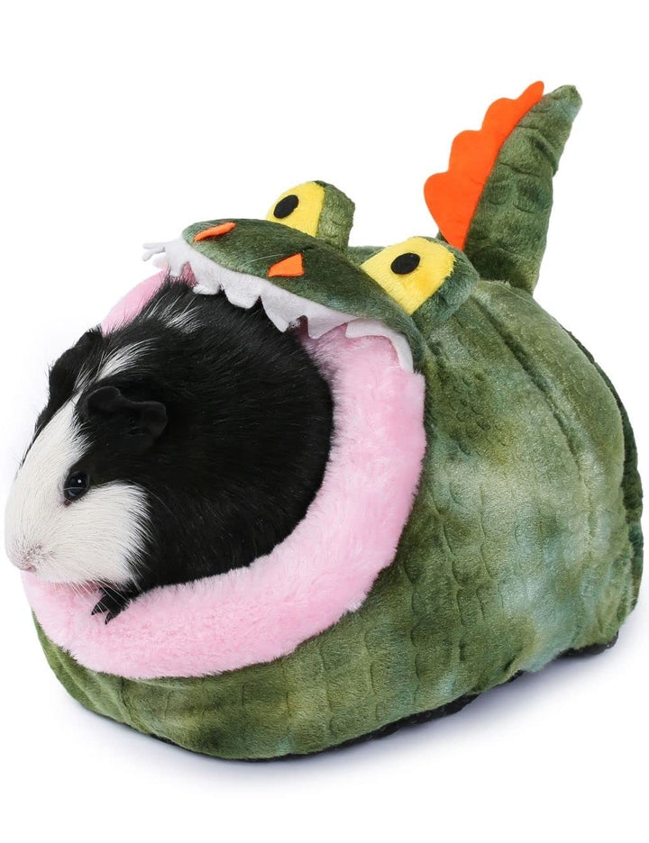 JanYoo Kleintierhöhle für Chinchilla, Igel, Meerschweinchen, Käfigzubehör, Spielzeug, für Bartagame,