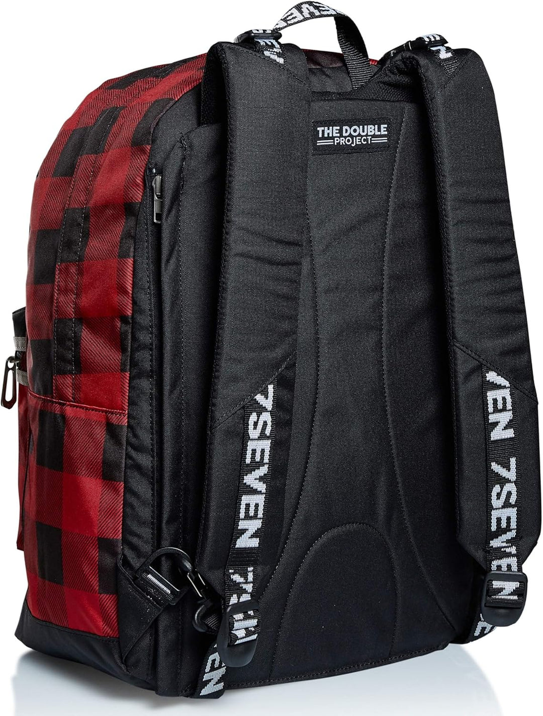 Seven Wende-Rucksack, Schulranzen mit 2 Mustern, Geräumige Schultasche für Teenager, Mädchen Jungen,