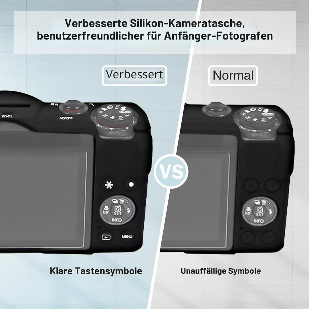 Easy Hood PowerShot G7 X III Kameratasche, Verbessert Silikon hülle für Canon Mark III Digitalkamera