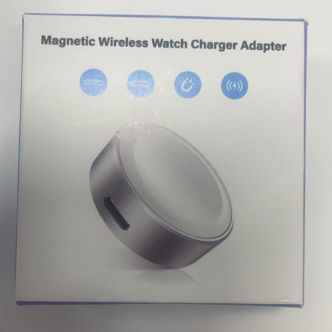Elebase für Apple Watch SE 3 Ladegerät,Magnetisches Ladeadapter,Tragbarer Drahtloser iWatch Ladegerä