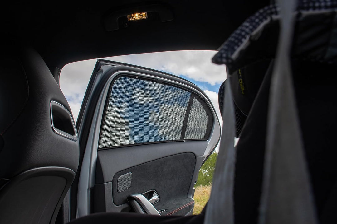 Satz Car Shades (Hintertüren) kompatibel mit Mercedes A-Klasse W177 HB 5-türer 2018- (2-teilig)