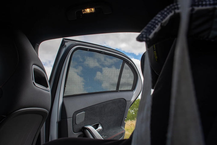 Satz Car Shades (Hintertüren) kompatibel mit Mercedes A-Klasse W177 HB 5-türer 2018- (2-teilig)
