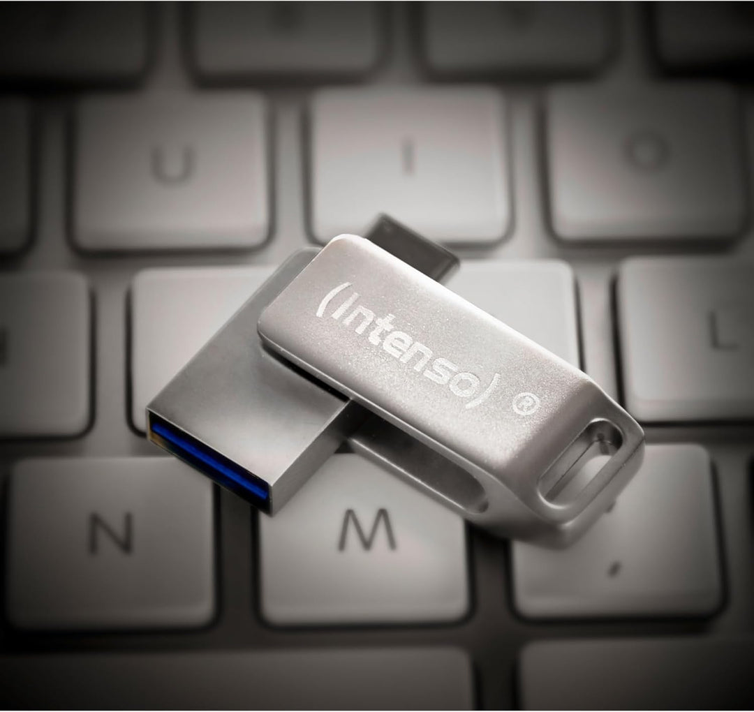 Intenso cMobile Line, 64GB Dual USB-Stick USB 3.2 Gen. 1x1 Type-C, silber, 64GB