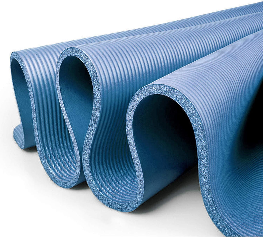 XXL Yogamatte Pilates-Matte Gymnastikmatte Fitnessmatte Fitnessmatte mit Tragegurt Phthalatfrei SGS-