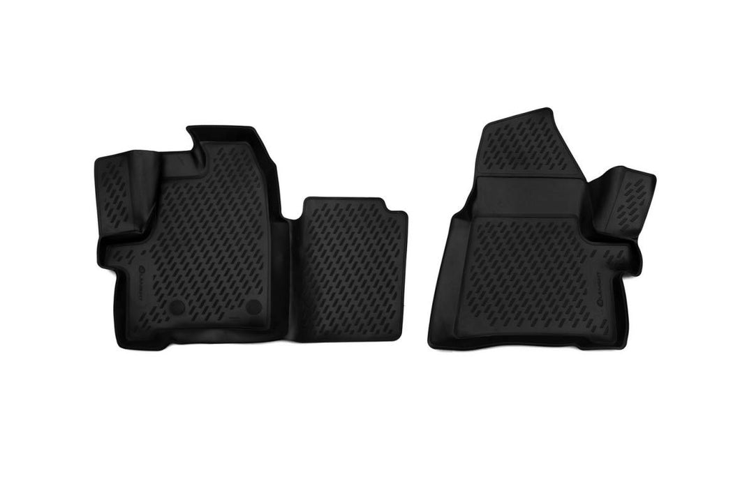Element Passgenaue Premium Antirutsch Gummi Fussmatten - Ford Tourneo Custom (1+1 Seats)