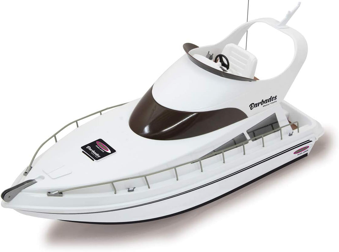 JAMARA 040670 - Barbados RC-Yacht 2,4Ghz - 2 Antriebsmotoren, einfach zu steuern, Deckel mit Schnell
