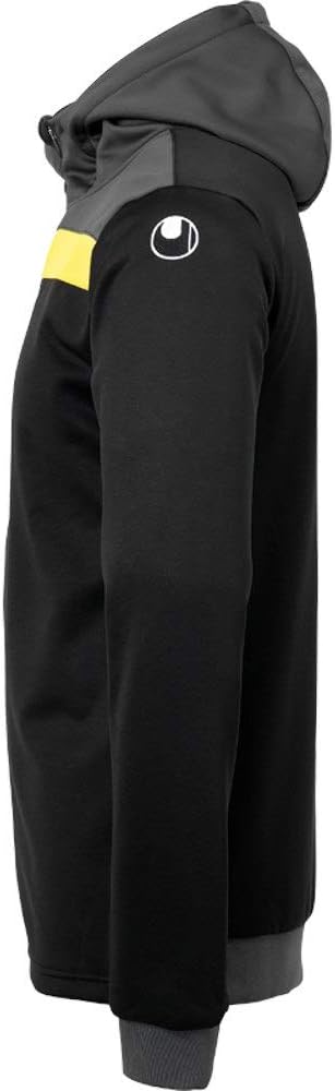 uhlsport Herren Offense 23 Multi Hood Jacke Herren Jacke S Schwarz/Anthra/Limonengel, S Schwarz/Anth