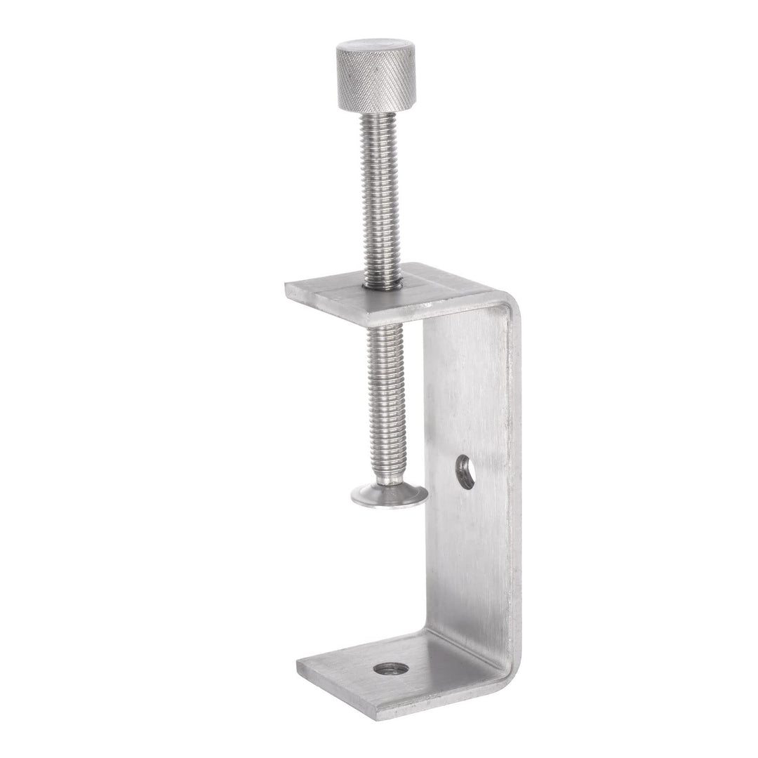 sourcing map C Klemme 120 mm C Clamp C Zwinge Breite Backenöffnung mit Gerändelter Handdrehung aus E