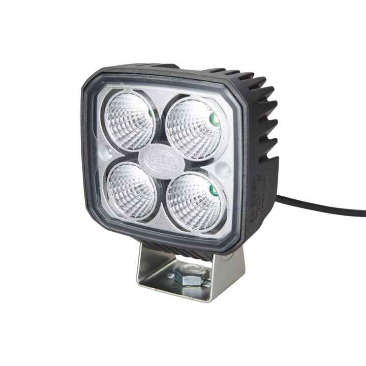 HELLA - LED-Arbeitsscheinwerfer - Q90 compact - 12/24V - 1GA 996 284-011 stehender Anbau weitreichen
