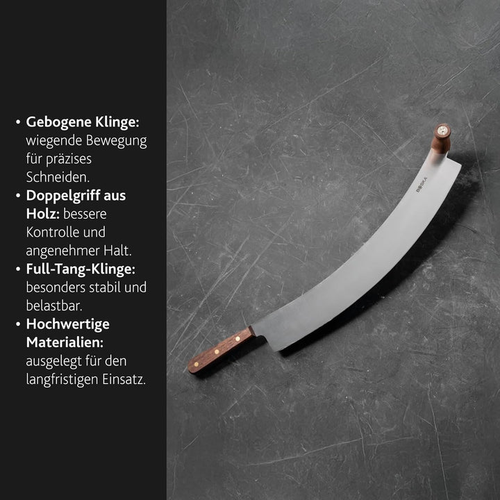 BOSKA Professional Series Käsemesser, 430 mm, Braun