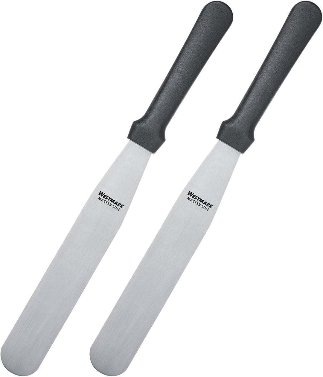 Westmark 2 Profi-Streichpaletten/Konditorenmesser Master Line – Gerade und flexibel, Klingenmass 3 x