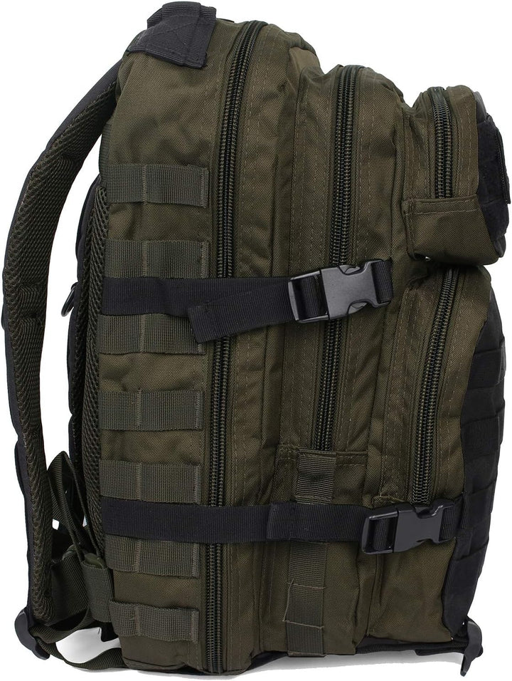 Mil-Tec US Assault Pack Tagesrucksack • Taktischer Militär Rucksack mit MOLLE-System • Kompakter Bun