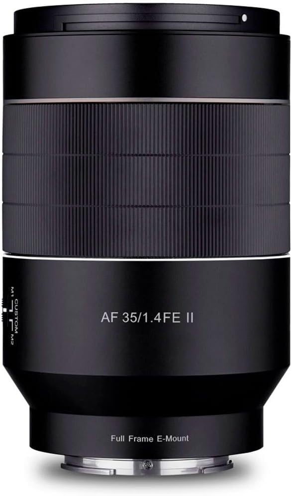 Samyang AF 35mm F1,4 II FE für Sony E – Autofokus Vollformat & APS-C Weitwinkel Objektiv Festbrennwe