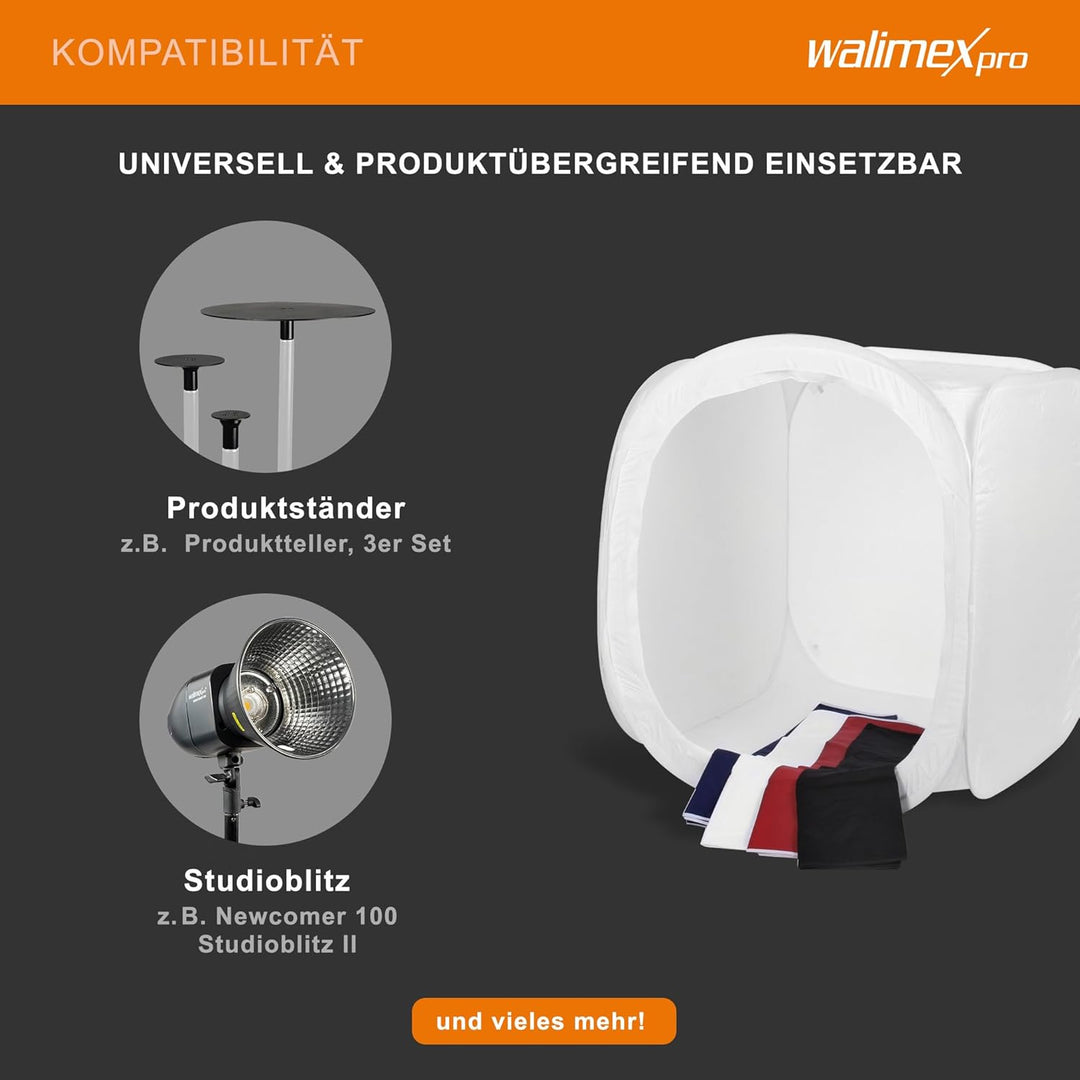 Walimex Pro Pop-Up Lichtwürfel (75x75x75