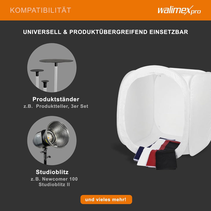 Walimex Pro Pop-Up Lichtwürfel (75x75x75