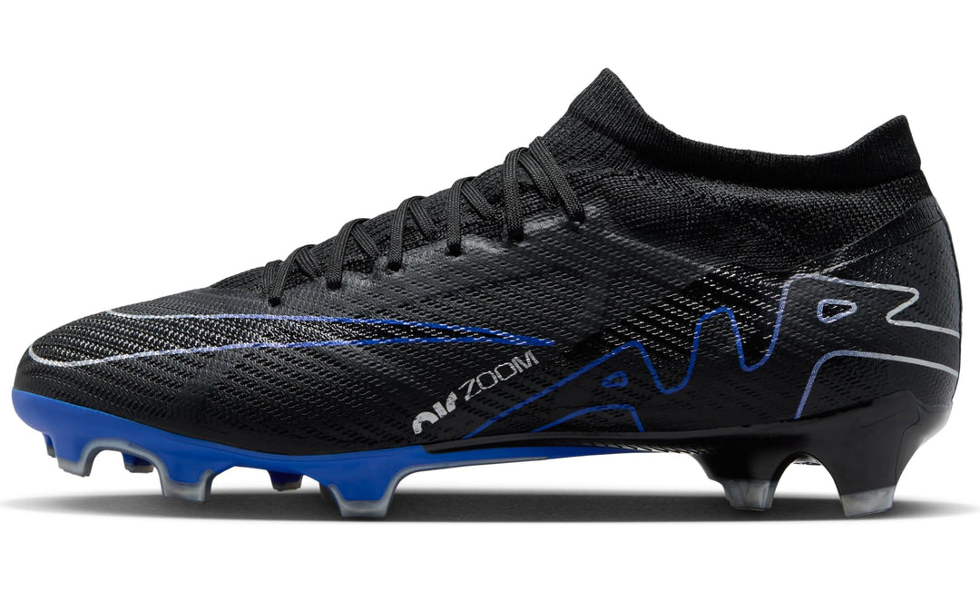 Nike Herren Zoom Vapor 15 Pro Fg Fussballschuhe 37.5 EU Black Chrome Hyper Royal, 37.5 EU Black Chro