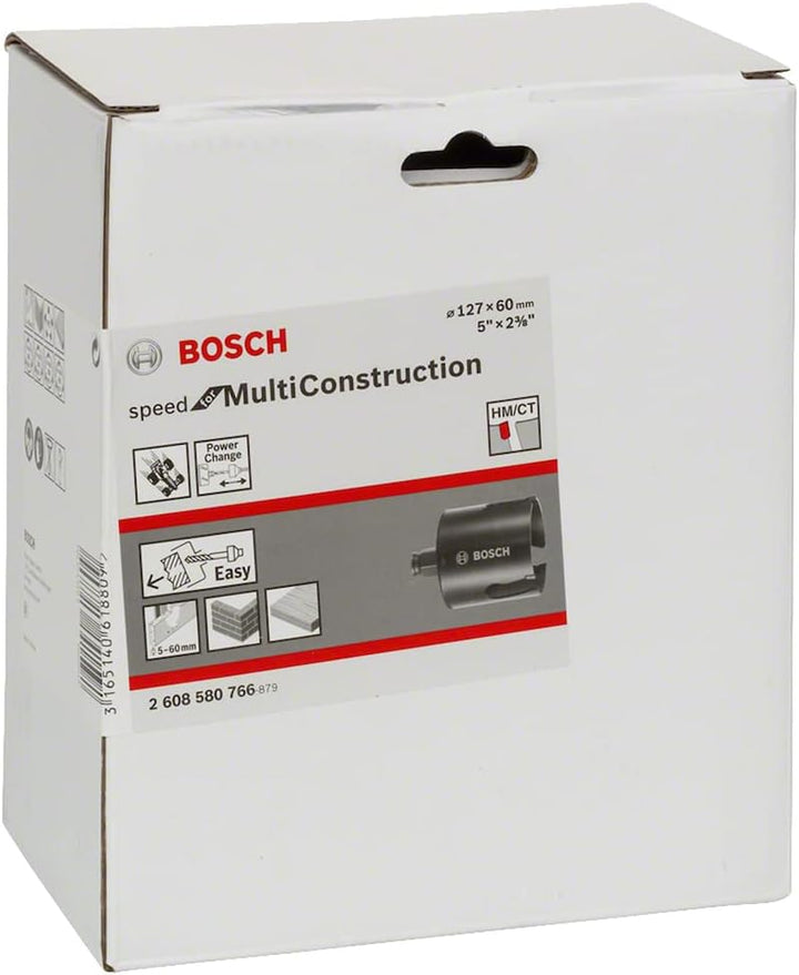 Bosch Professional Lochsäge Speed for Multi Construction (Ø 127 mm), 127 mm