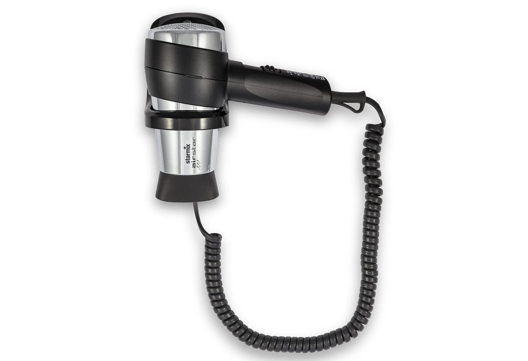 Starmix Hand Haartrockner TFCW 16 (1600 Watt, Föhn für Gästebäder / Hotels, 4 Leistungsstufen, 2 Ges