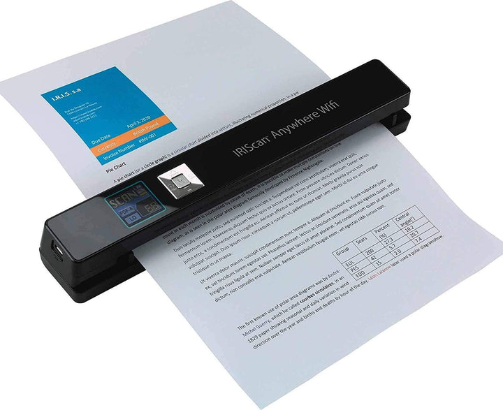 Scanner portable iriscan anywhere 5 wifi Anywhere 5 Schwarz, Anywhere 5 Schwarz