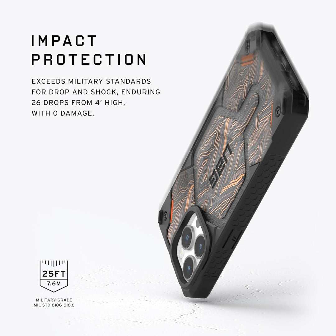 URBAN ARMOR GEAR UAG [Limited Edition] Entworfen für iPhone 15 Pro Max Hülle 6,7 Zoll Monarch Pro G-