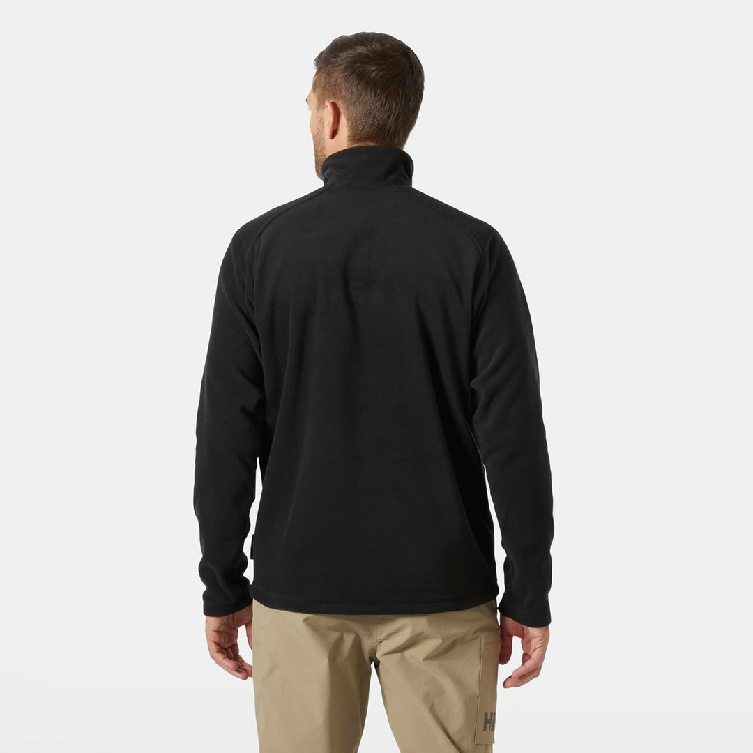 Helly Hansen Herren Daybreaker 1/2 Zip Fleece, Schwarz, XL Schwarz XL, Schwarz XL