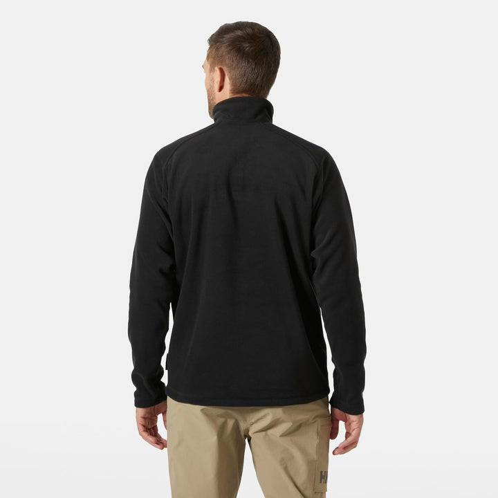 Helly Hansen Herren Daybreaker 1/2 Zip Fleece, Schwarz, XL Schwarz XL, Schwarz XL