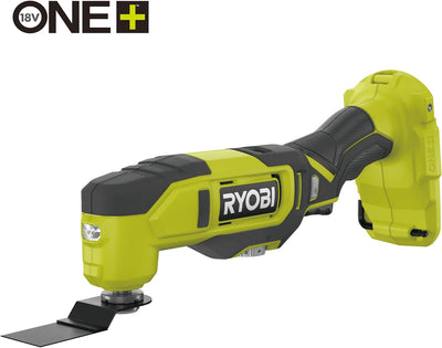 RYOBI 18 V ONE+ Akku-Multitool RMT18-0 (Oszilationswinkel 3,0°, Schwingzahl 0-20.000 min-1, variable