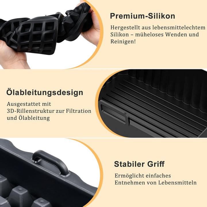 Heissluftfritteuse Zubehör Ninja Dual Zone, Zubehör Heissluftfritteuse Ninja Airfryer Zubehör, BPA-f