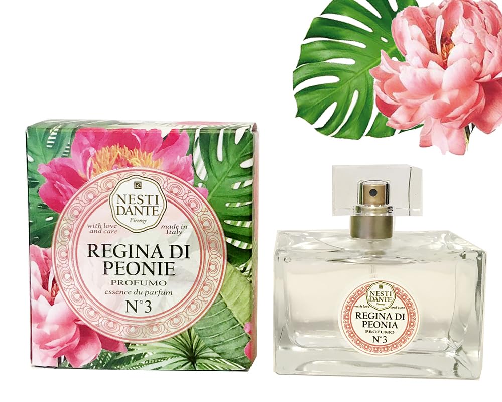 Nesti Dante Eau de Parfum Profumo Love & Care Regina di Peonie, 100 ml, Regina Di Peonie