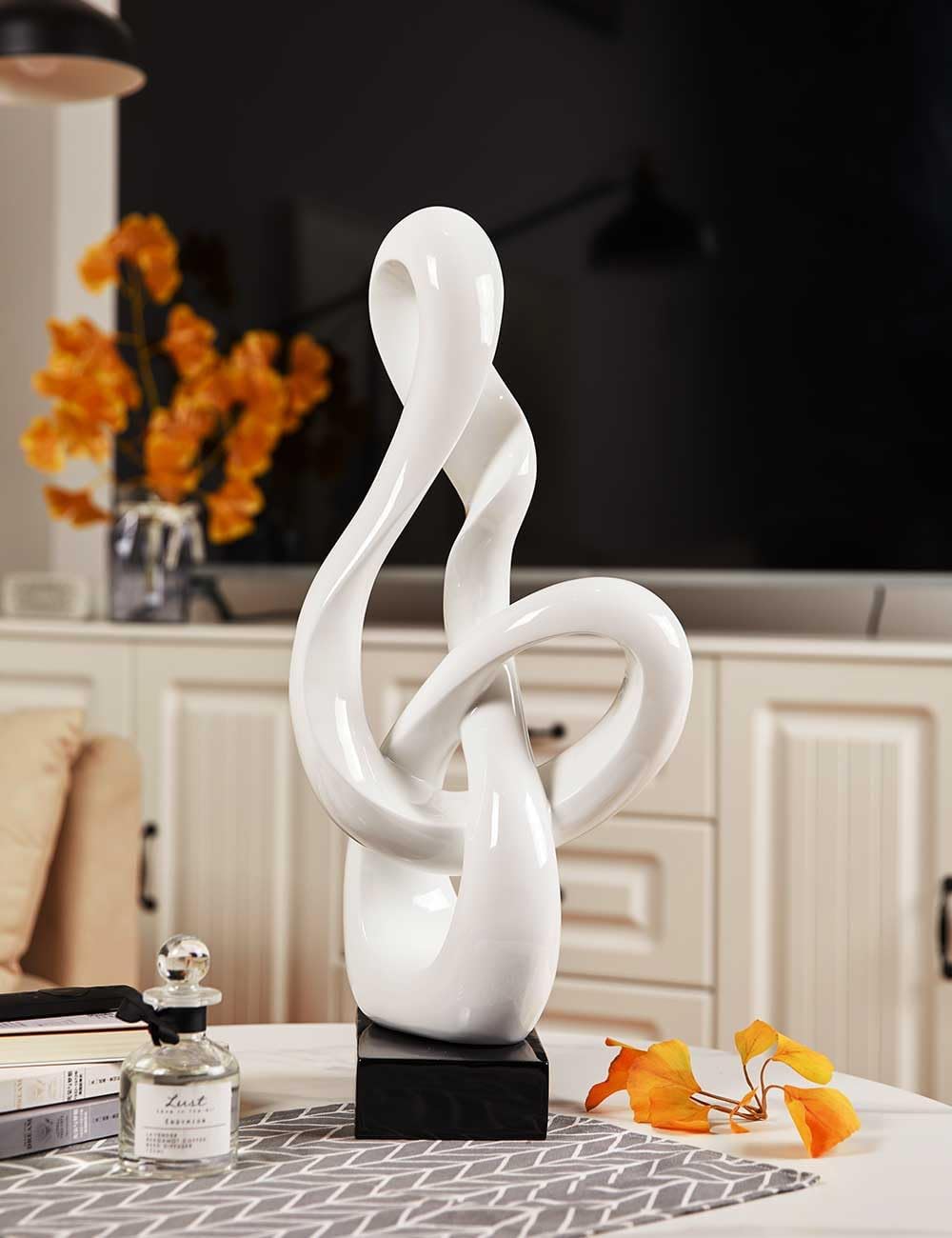 NENBOLEC Musiker Skulptur Statue Musik Dekor Figuren Modern Arts Klavier Geschenk Wohnzimmer Kunst P