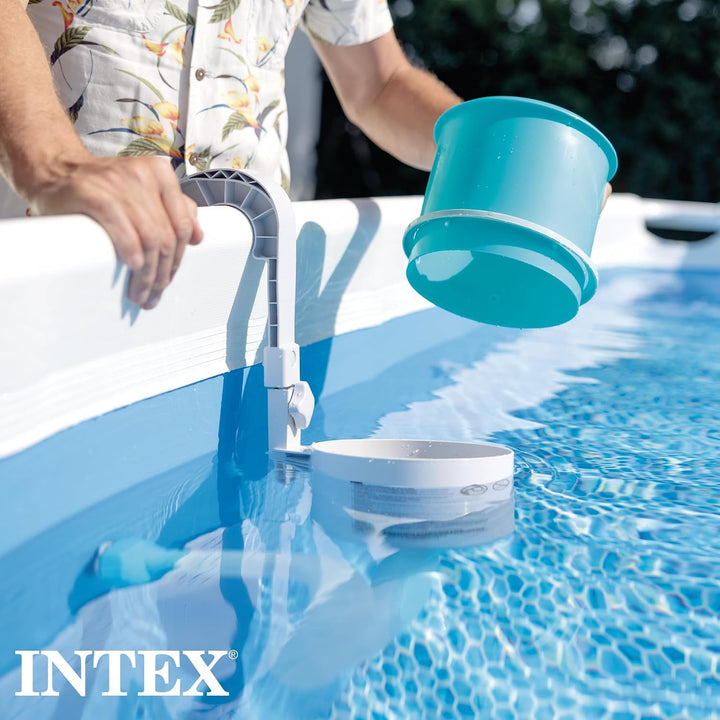 Intex Surface Skimmer - Deluxe Wandmontage-Oberflächenskimmer - Einhängeskimmer - Ø 16 cm