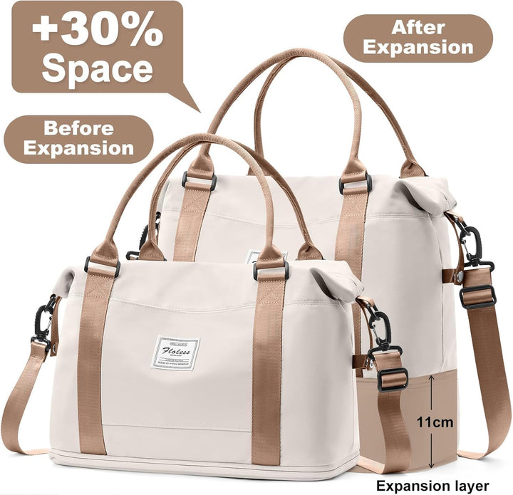 Reisetasche Damen 40x30x20 Ryanair Handgepäck Tasche Sporttasche Weekender Bag Schwimmtasche Wasserd