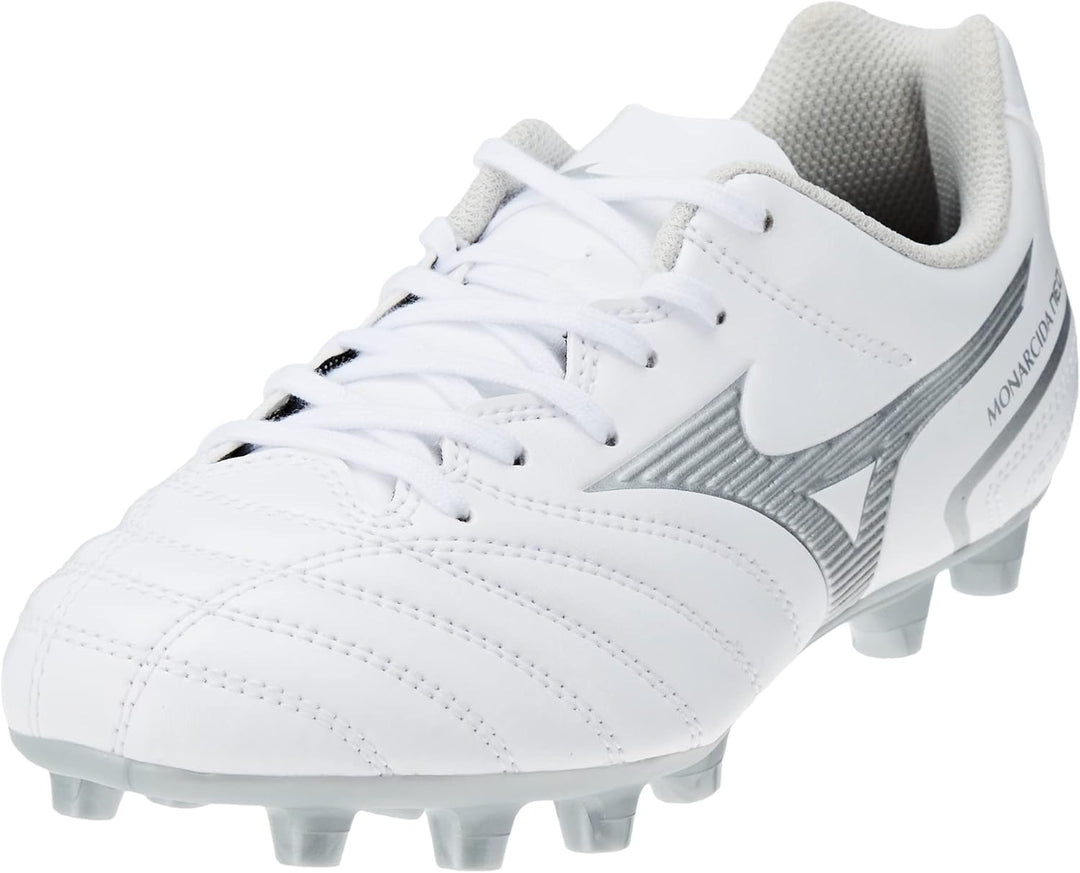 Mizuno Monarcida NEO II Select Jr Fussballschuh, White/Hologram, 34.5 EU