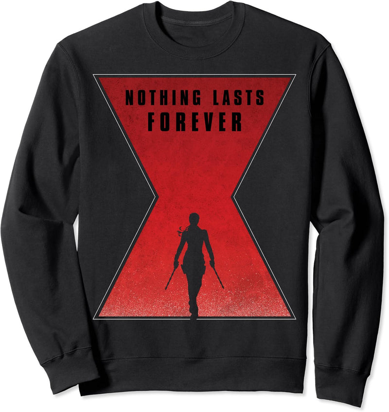 Marvel Black Widow Nothing Lasts Forever Sweatshirt